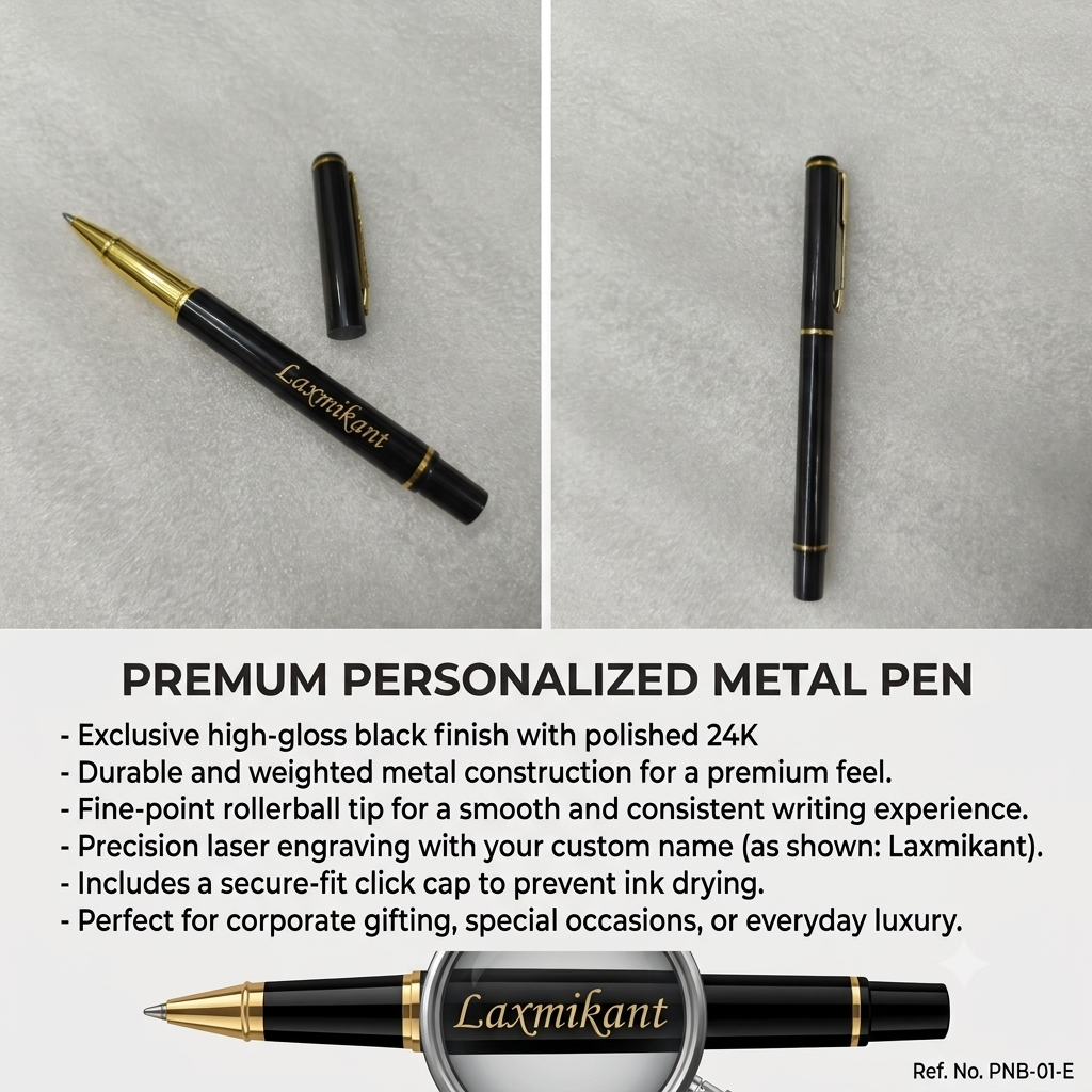 PREMIUM Custom Engraved Metal Pen